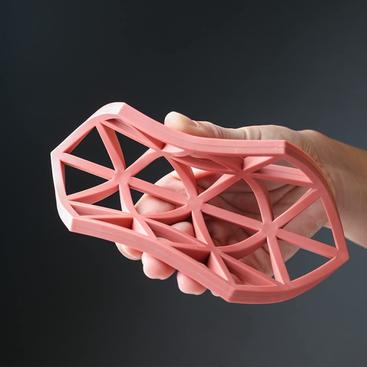 Pepplo Trivet Mats,4 Pack Silicone Table Mats Heat Resistant Hot Pans Non-Slip Pot Holders Placemat For Bowl Dishes Kitchen Cook